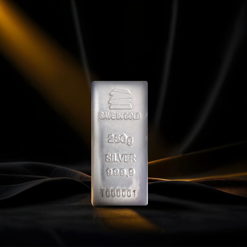250 Grams Silver Bar
