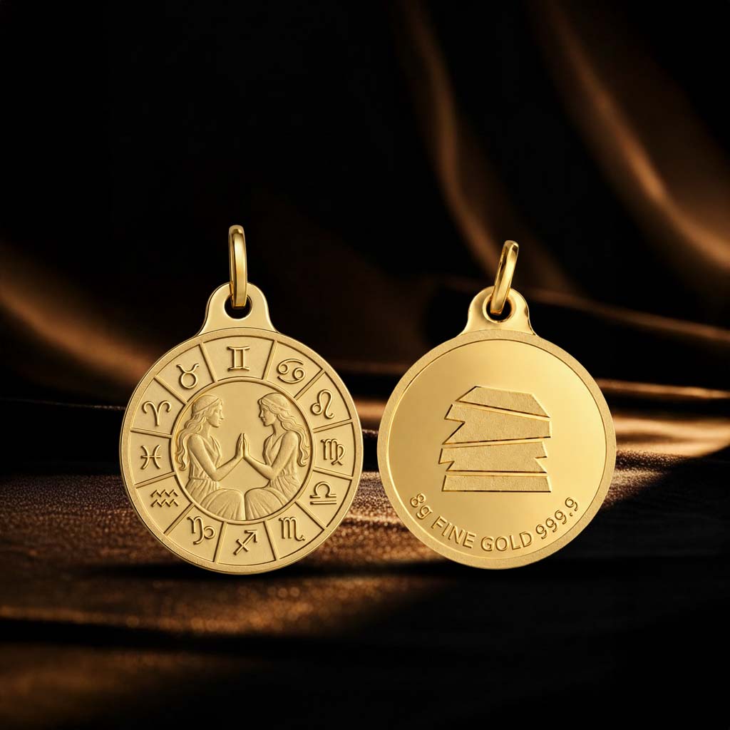8 Grams Zodiac - Gemini Pendant