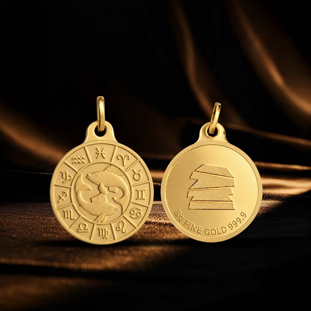8 Grams Zodiac - Pisces Pendant