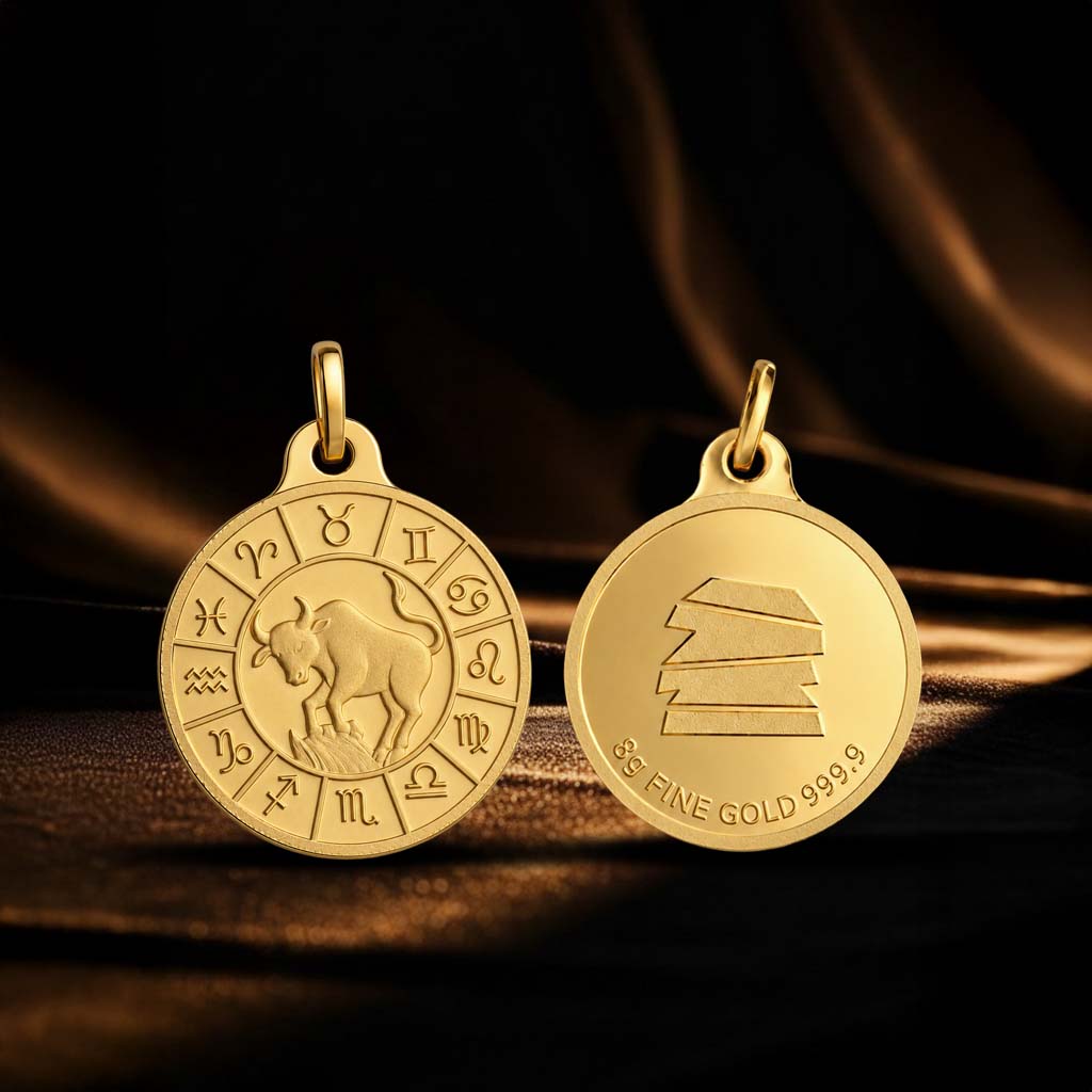 8 Grams Zodiac - Taurus Pendant