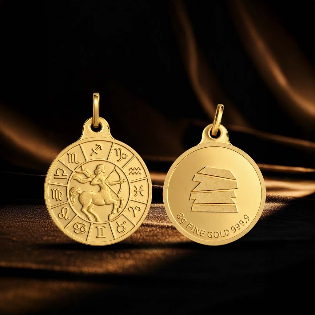 8 Grams Zodiac - Sagittarius Pendant