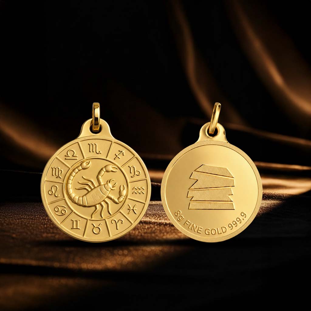 8 Grams Zodiac - Scorpio Pendant