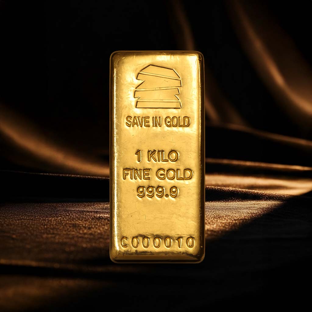 Save in Gold - 1 Kilo Gold Bar.