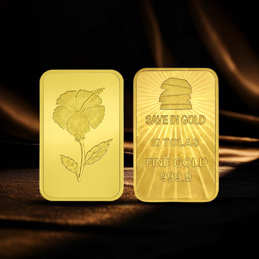 Save in Gold - 10 Tolas Gold Bar.