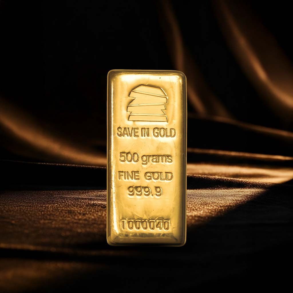 Save in Gold - 500 Grams Gold Bar.